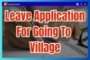 School Leave Applications for Going to the Village with Parents (5 Templates) - Post Thumbnail