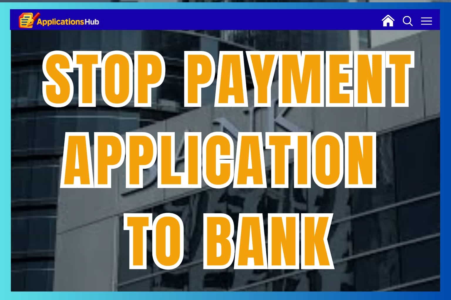 Stop Payment Request Applications To Bank For Different Purpose 10+ Samples (PDF Download)